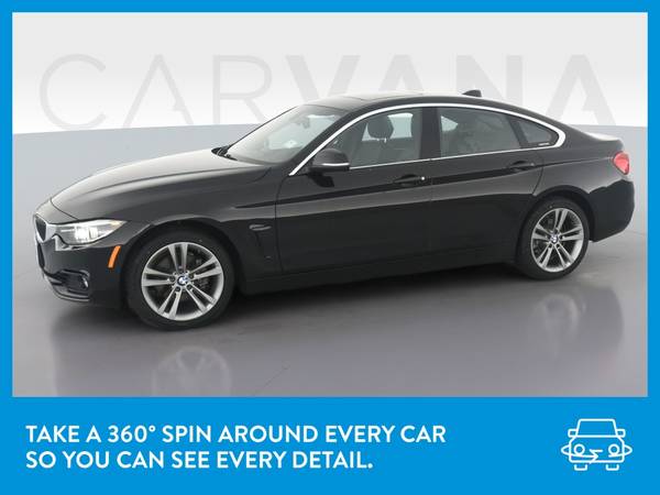 2018 BMW 4 Series 430i xDrive Gran Coupe Sedan 4D coupe Black for sale in Lawrence, KS – photo 3