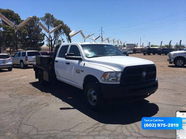 2017 Ram 3500 Crew Cab Tradesman Pickup 4D 8 ft - Call/Text - cars & for sale in Glendale, AZ – photo 3