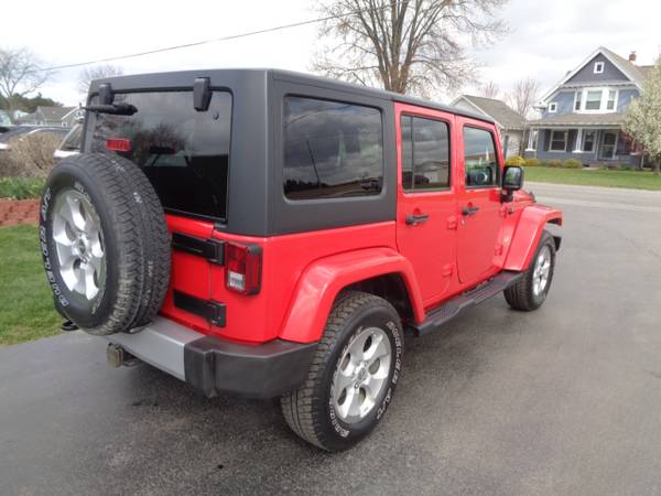 2014 Jeep Wrangler Unlimited 4WD 4dr Sahara - - by for sale in Frankenmuth, MI – photo 5