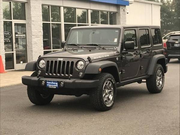 2017 Jeep Wrangler Unlimited Rubicon WORK WITH ANY CREDIT! - cars &... for sale in Newberg, OR – photo 3