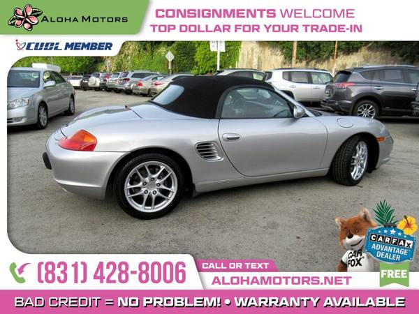 2004 Porsche Boxster FOR ONLY - - by dealer - vehicle for sale in Santa Cruz, CA – photo 4