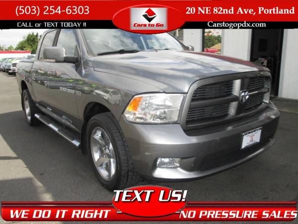 2011 Ram 1500 Crew Cab Sport Pickup 4D 5 1/2 ft Cars and Trucks Dodge for sale in Portland, OR