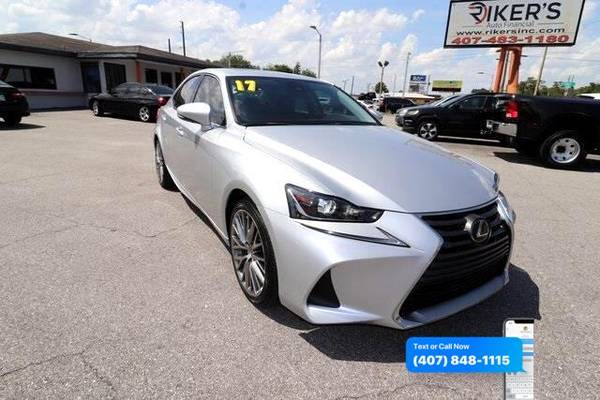 2017 Lexus IS 200t - Call/Text - - by dealer - vehicle for sale in Kissimmee, FL – photo 5