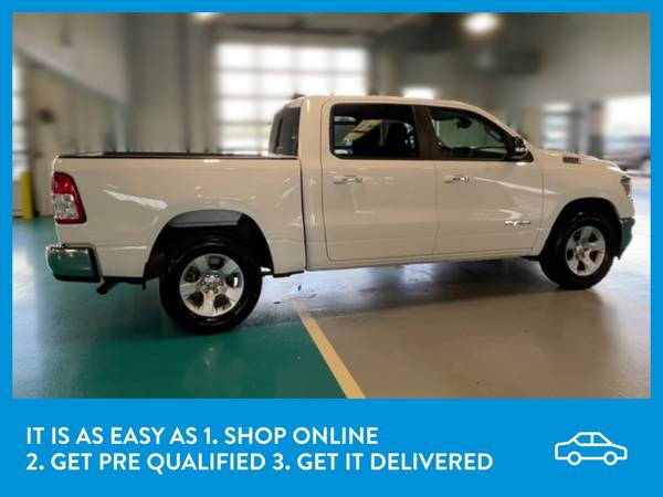 2019 Ram 1500 Crew Cab Big Horn Pickup 4D 5 1/2 ft pickup White for sale in Riverdale, IL – photo 10