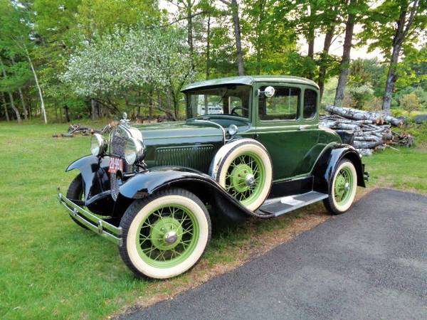 1930 Ford model A Deluxe Coupe for sale in Denmark, ME – photo 2