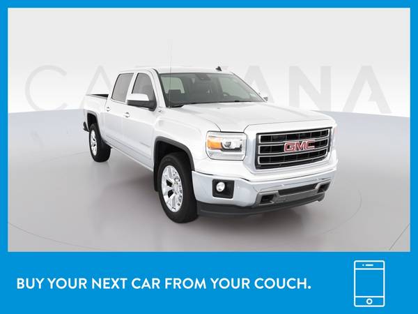 2014 GMC Sierra 1500 Crew Cab SLT Pickup 4D 5 3/4 ft pickup Silver for sale in Brooklyn, NY – photo 12