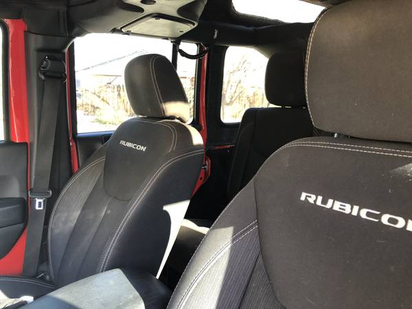 2016 Jeep Wrangler Rubicon Unlimited (49,000k miles/RED) - cars &... for sale in Albuquerque, NM – photo 8