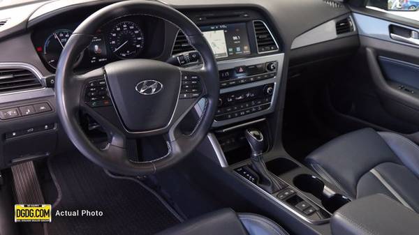 2017 Hyundai Sonata PlugIn Hybrid Limited sedan Nocturne Black for sale in San Jose, CA – photo 4