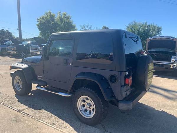 2004 Jeep Wrangler X 2dr 4WD SUV suv Blue for sale in Springdale, AR – photo 8