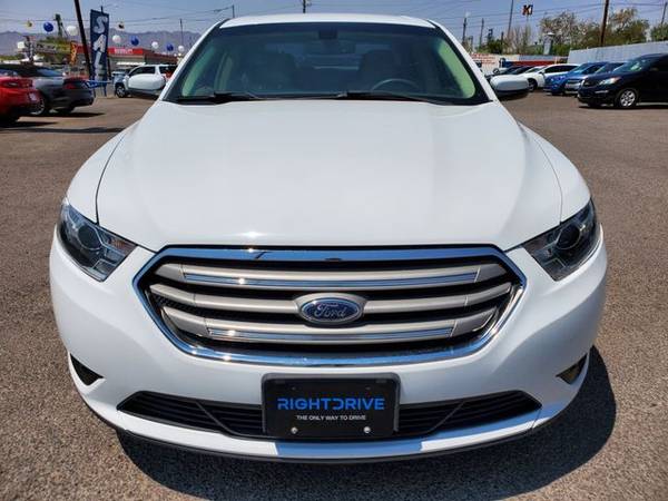 2017 Ford Taurus SEL Sedan 4D sedan WHITE - cars & trucks - by... for sale in El Paso, TX – photo 2