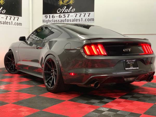 2015 FORD MUSTANG 5.0 6 SPEED MANUAL CUSTOM WHEELS CORSA EXHAUST for sale in MATHER, CA – photo 15