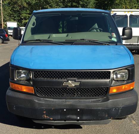 2010 CHEVY EXPRESS 2500 CARGO VAN RACKS AND BINS RUNS GREAT NICE!! for sale in western mass, MA – photo 2