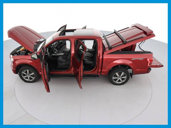 2015 Ford F150 SuperCrew Cab Lariat Pickup 4D 5 1/2 ft pickup Red for sale in York, PA – photo 16