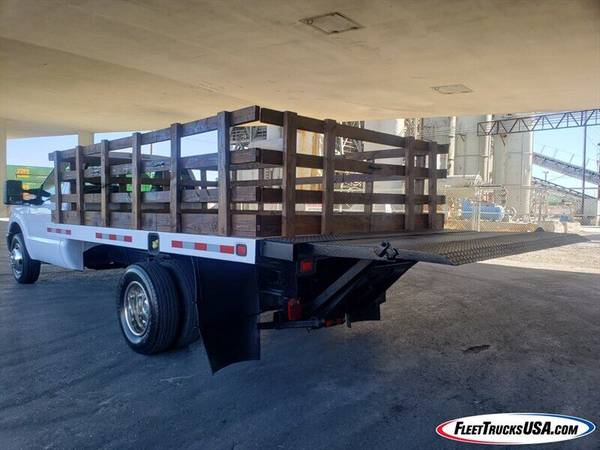 2012 FORD F350 DUALLY w/12 STAKE BED - HD MAXON LIFT GATE 19k for sale in Las Vegas, CA – photo 4