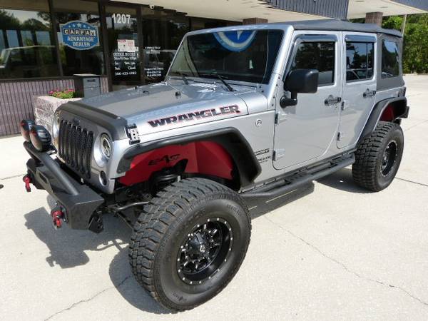 2017 Jeep Wrangler Unlimited AMAZINGLY CLEAN, SPORT - cars & for sale in New Smyrna Beach, FL – photo 2