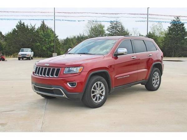 2014 Jeep Grand Cherokee Limited (Deep Cherry Red Crystal Pearlcoat) for sale in Chandler, OK – photo 6