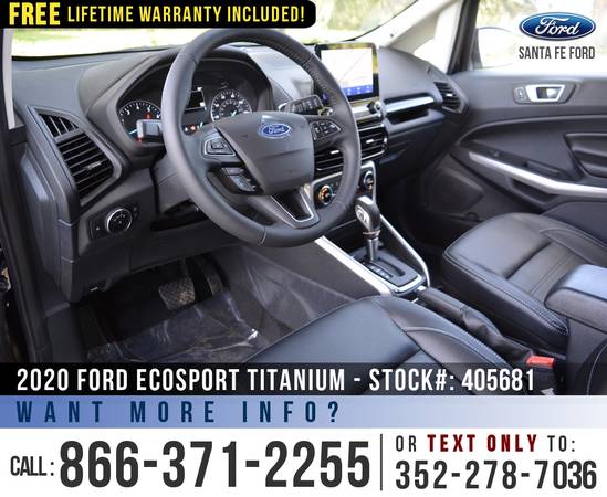 2020 FORD ECOSPORT TITANIUM SAVE Over 8, 000 off MSRP! for sale in Alachua, FL – photo 9