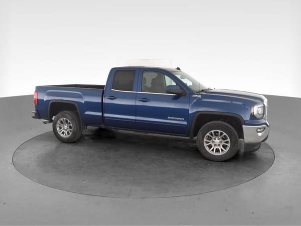 2017 GMC Sierra 1500 Double Cab SLE Pickup 4D 6 1/2 ft pickup Blue -... for sale in Albany, NY – photo 14