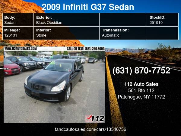 2009 Infiniti G37 Sedan 4dr x AWD - cars & trucks - by dealer -... for sale in Patchogue, NY – photo 24