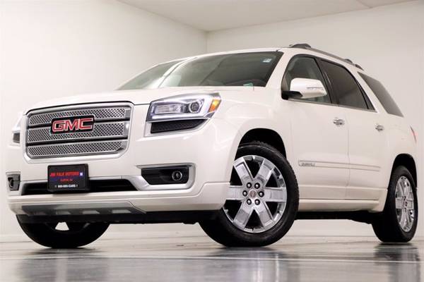 HEATED COOLED LEATHER! 2015 GMC ACADIA DENALI AWD SUV White for sale in clinton, OK – photo 24