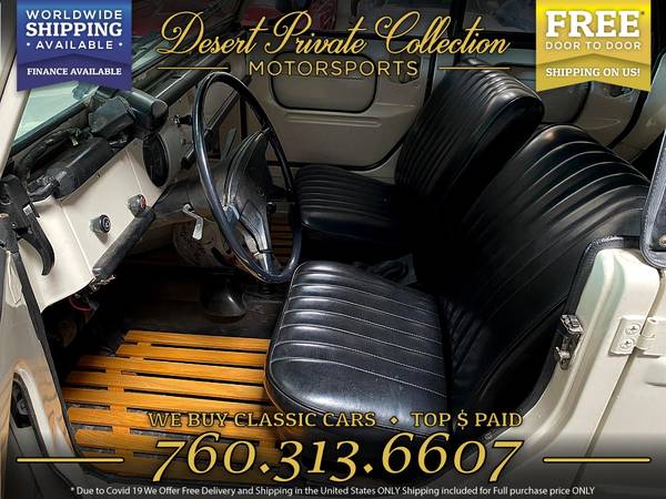 PRICE BREAK on this 1973 Volkswagen Thing Type 181 Convertible -... for sale in Palm Desert , CA – photo 8