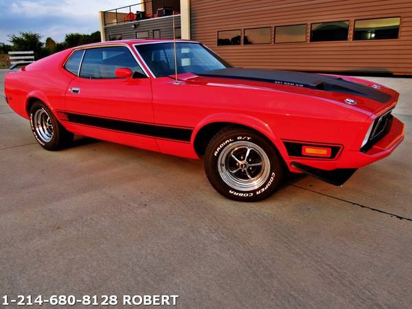 1973 Mustang Mach 1 Ram Air 351C Auto Rotisserie Restoration VIDEO for sale in Plano, TX – photo 3