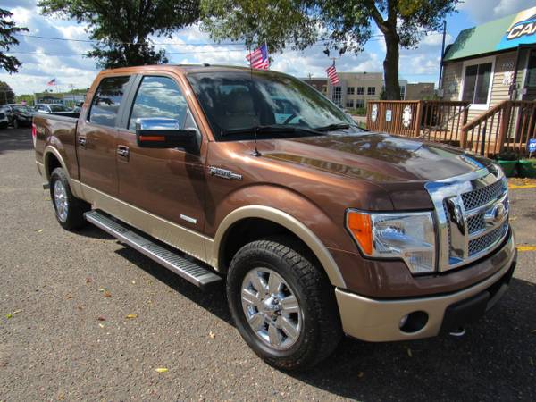 2012 Ford F-150 4WD SuperCrew 145 Lariat for sale in VADNAIS HEIGHTS, MN – photo 4