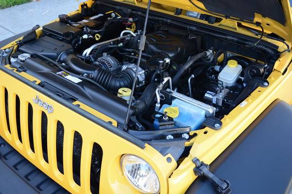 2015 Jeep Wrangler Unlimited Rubicon suv Baja Yellow Clearcoat for sale in Montclair, CA – photo 24