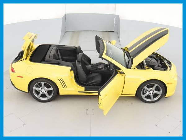 2014 Chevy Chevrolet Camaro LT Convertible 2D Convertible Yellow for sale in Stillwater, OK – photo 20