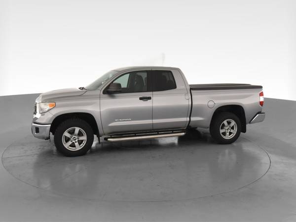 2014 Toyota Tundra Double Cab SR Pickup 4D 6 1/2 ft pickup Silver for sale in utica, NY – photo 4