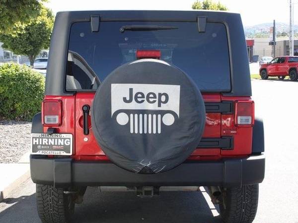 2011 Jeep Wrangler Unlimited Sport suv Flame Red Clearcoat - cars &... for sale in Pocatello, ID – photo 23