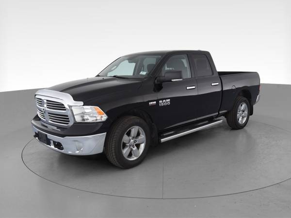 2013 Ram 1500 Quad Cab Big Horn Pickup 4D 6 1/3 ft pickup Black - -... for sale in Bloomington, IL – photo 3