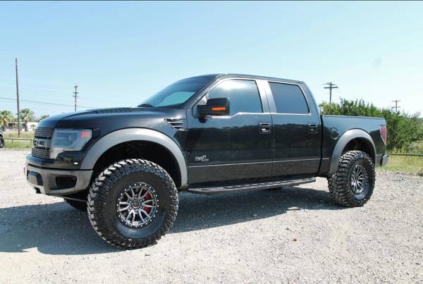 2014 FORD RAPTOR SVT - LIFTED - FOX SHOCKS - NEW 37s & 17s -BLK ON... for sale in Liberty Hill, TX – photo 3