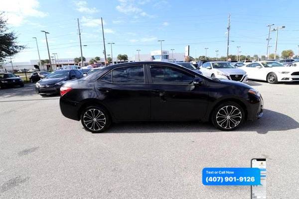 2014 Toyota Corolla S CVT - - by dealer - vehicle for sale in Orlando, FL – photo 8