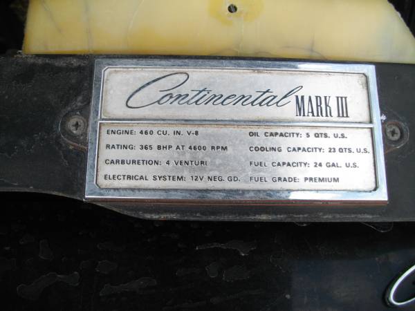 1969 Lincoln Continental MK III for sale in Humboldt, AZ – photo 2