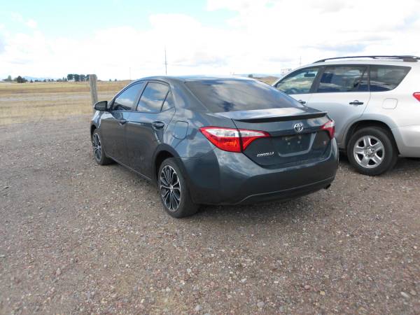 2014 Toyota Corolla S 70k - cars & trucks - by dealer - vehicle... for sale in polson, MT – photo 4