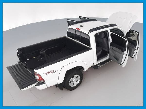 2013 Toyota Tacoma Double Cab PreRunner Pickup 4D 6 ft pickup White for sale in Naples, FL – photo 19