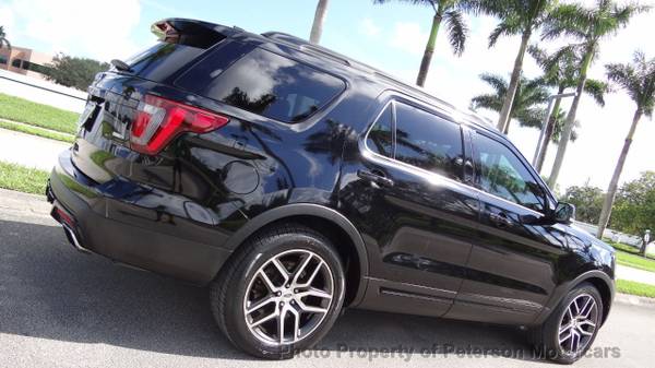 2017 *Ford* *Explorer* *Sport 4WD* Shadow Black - cars & trucks - by... for sale in West Palm Beach, FL – photo 3