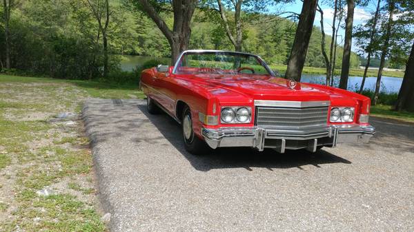 1973 Cadillac Eldorado convertible - cars & trucks - by owner -... for sale in Windsor Locks, CT – photo 21