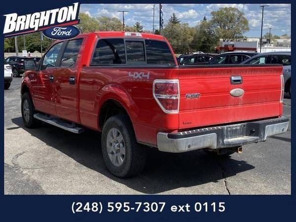 2011 Ford F150 F150 F 150 F-150 truck XLT (Race Red) for sale in Brighton, MI – photo 2