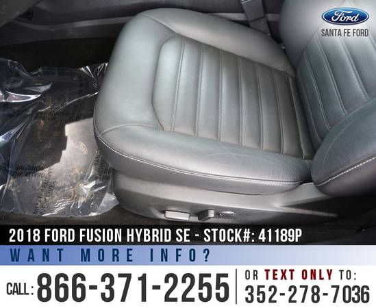 2018 FORD FUSION HYBRID SE Leather, Remote Start, Touchscreen for sale in Alachua, FL – photo 14