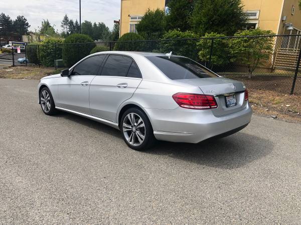 2014 Mercedes E350 4matic Priced to sell quick for sale in Kent, WA – photo 2