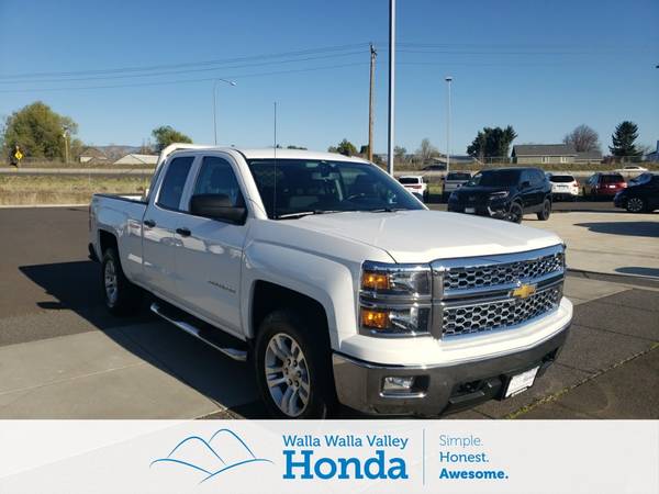2014 Chevy Chevrolet Silverado 1500 LT pickup Summit White - cars & for sale in College Place, WA – photo 3