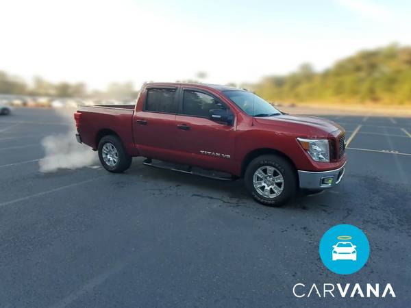 2019 Nissan Titan Crew Cab SV Pickup 4D 5 1/2 ft pickup Red -... for sale in NEWARK, NY – photo 14