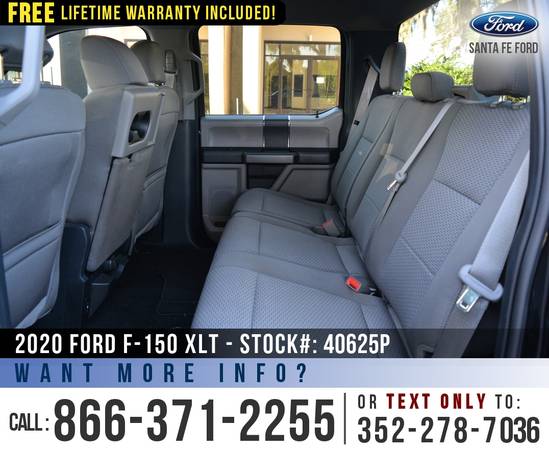 *** 2020 Ford F150 XLT 4WD *** Apple CarPlay - SiriusXM - Camera -... for sale in Alachua, FL – photo 16