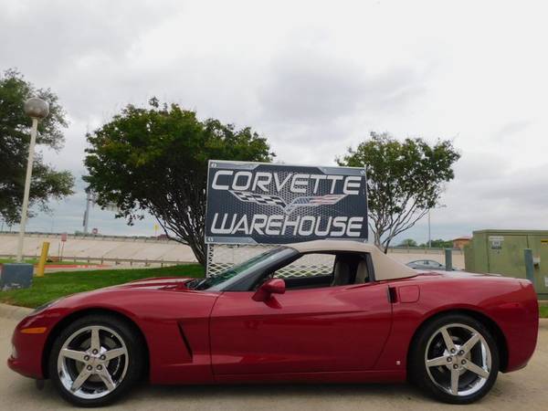 2008 Chevrolet Corvette Convertible NPP, Auto, Chromes, Only for sale in Dallas, TX – photo 3