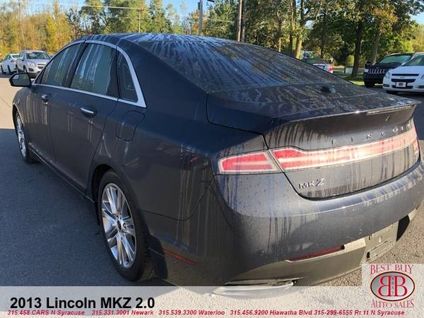 2013 LINCOLN MKZ 2.0! TOUCH SCREEN! LEATHER! BACK UP CAM! FINANCING!!! for sale in N SYRACUSE, NY – photo 5