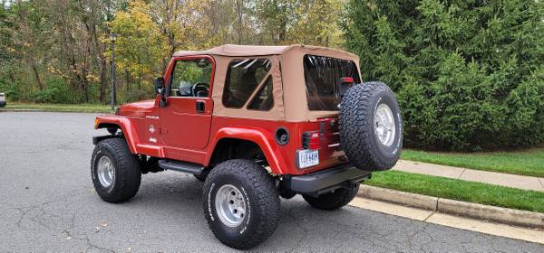 1999 Jeep TJ Sahara Fully Restored - cars & trucks - by owner -... for sale in Fairfax, District Of Columbia – photo 2