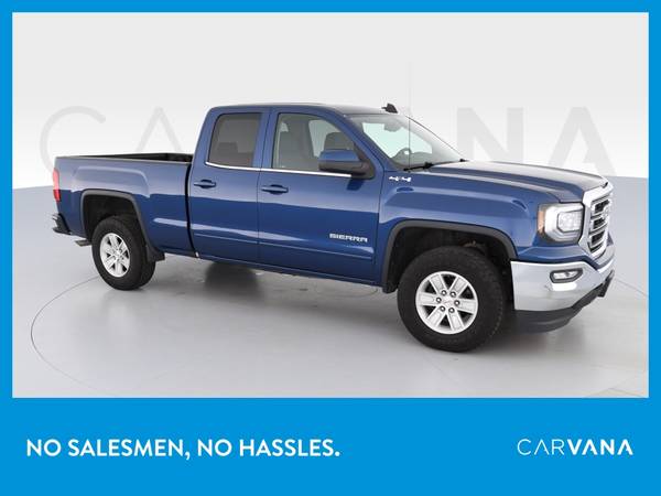 2017 GMC Sierra 1500 Double Cab SLE Pickup 4D 6 1/2 ft pickup Blue for sale in QUINCY, MA – photo 11