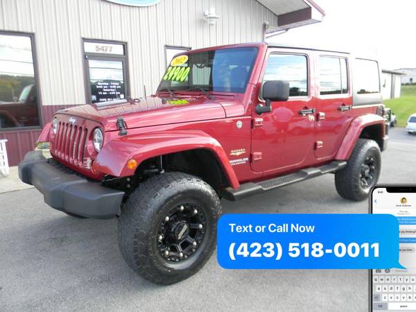 2013 JEEP WRANGLER UNLIMI SAHARA - EZ FINANCING AVAILABLE! - cars &... for sale in Piney Flats, TN – photo 2